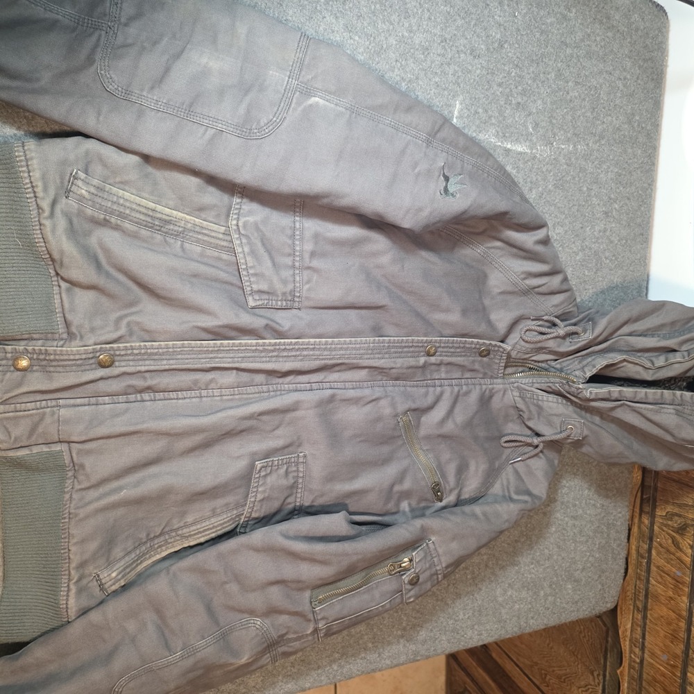 vintage I. Spiewak & Sons hooded canvas parka Large Q1